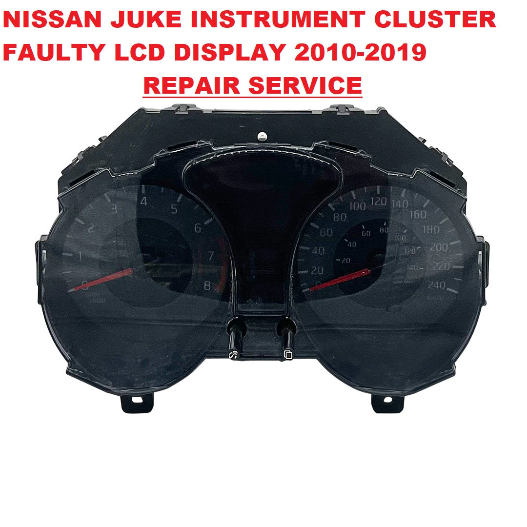 NISSAN JUKE INSTRUMENT CLUSTER LCD DISPLAY REPAIR SERVICE