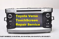Toyota Verso Touch Screen from 2013-2018 Repair Service