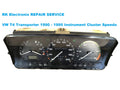 VW T4 Transporter 1990-1995  Instrument Cluster speedometer Clock REPAIR SERVICE