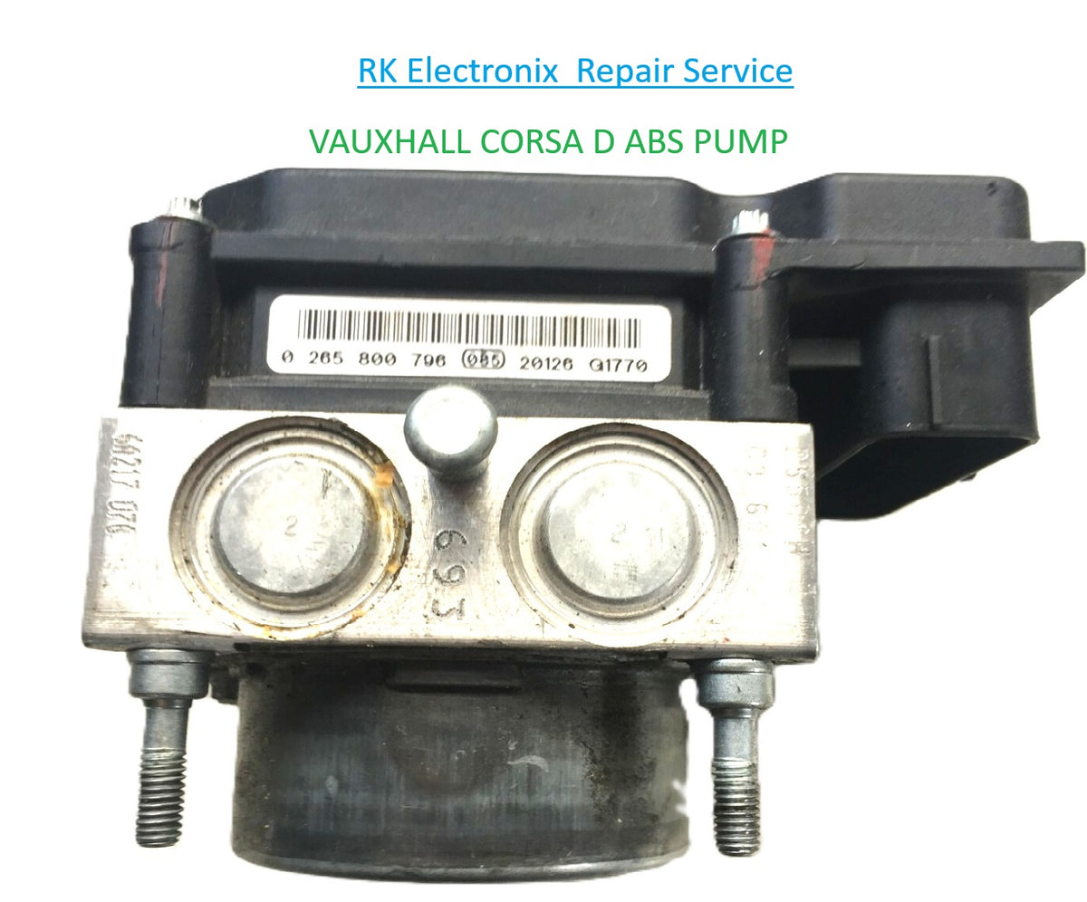 VAUXHALL CORSA D ABS PUMP  REPAIR SERVICE