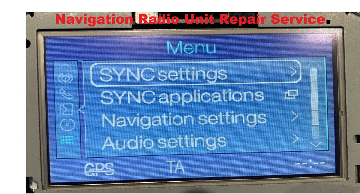 Ford Transit Fiesta Focus Kuga Mk7 Mk3 MEDIA UNIT LCD SCREEN REPAIR SERVICE