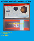 Vauxhall Navi650 Navi950 CD600 Screen Repair Service