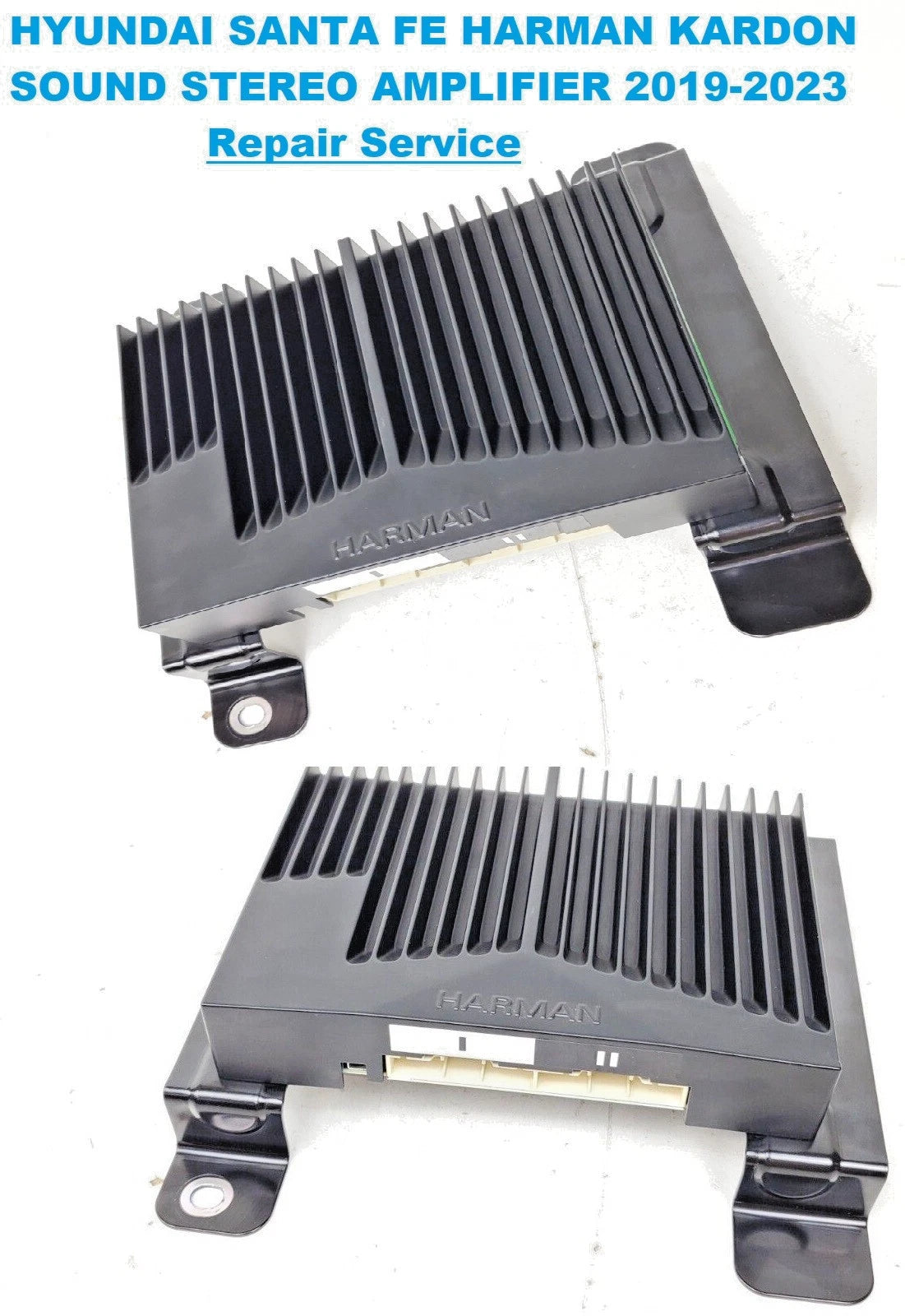 HYUNDAI SANTA FE HARMAN KARDON SOUND  AMPLIFIER for blow fuse Repair Service