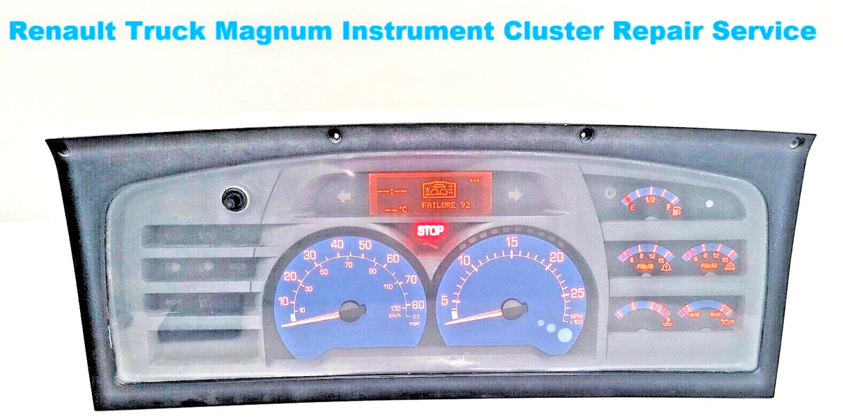 Renault Truck Magnum 5010614129  Instrument Cluster Repair Service