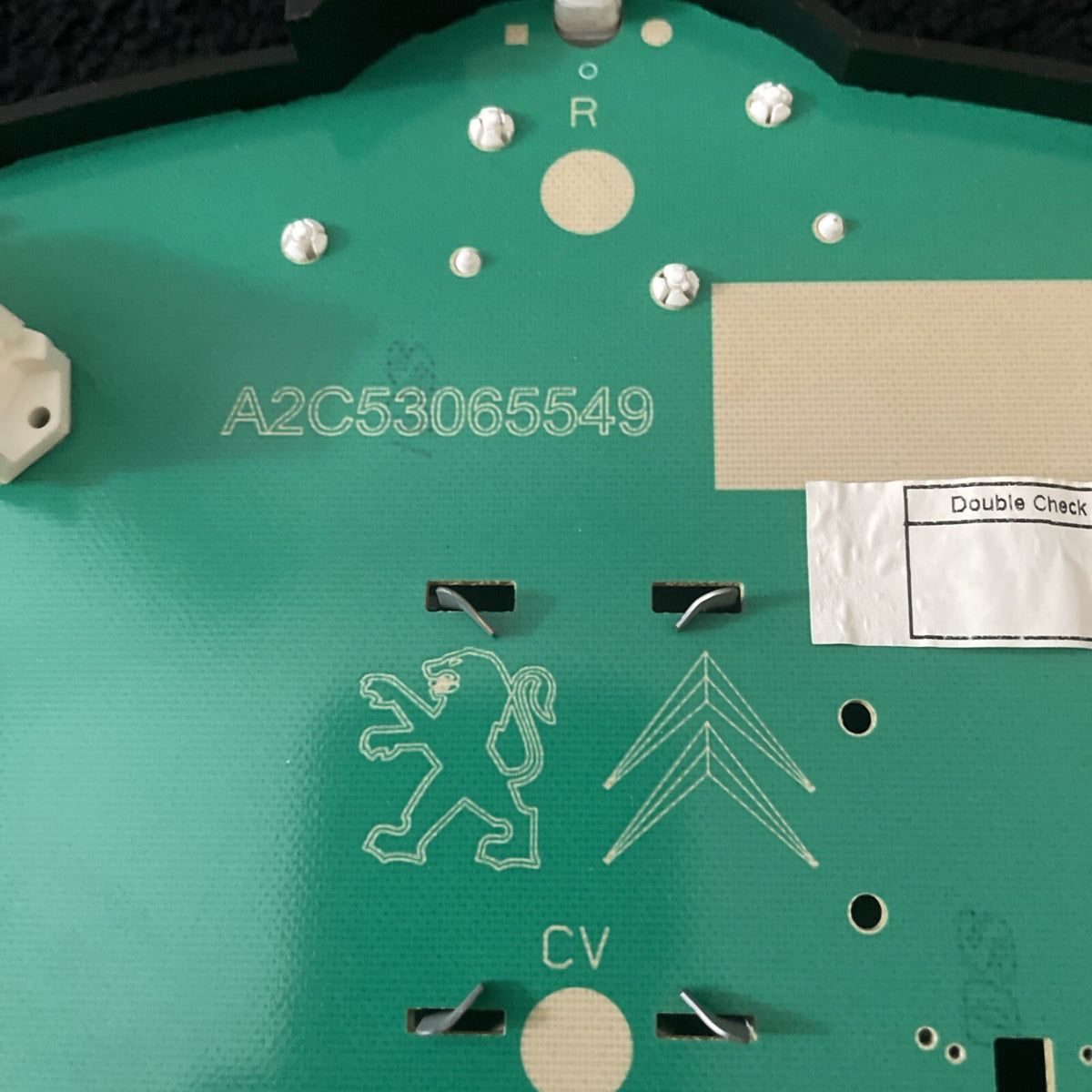 Peugeot 207 Instrument Cluster Speedometer REPAIR SERVICE