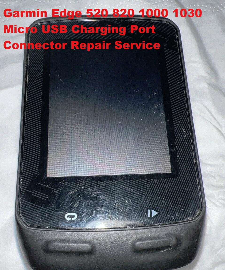 Garmin Edge 1030 1000 830 820 530 520 USB Charging socket Port REPAIR SERVICE
