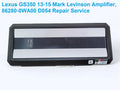 Lexus Mark Levinson ES300 ES300h Amplifier 86280-0WC00 Repair Service