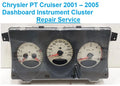 Chrysler PT Cruiser 2001 – 2005 Dashboard Instrument Cluster Repair Service