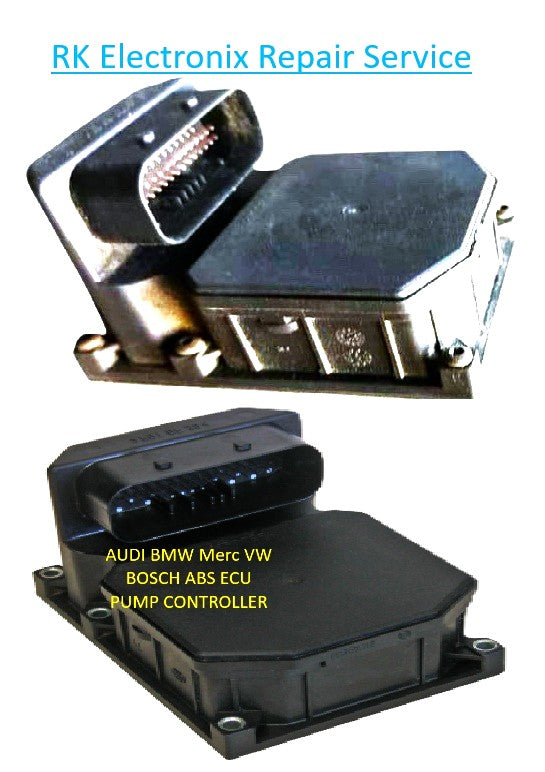 AUDI BMW Mercedes VW BOSCH ABS ECU PUMP  REPAIR  SERVICE