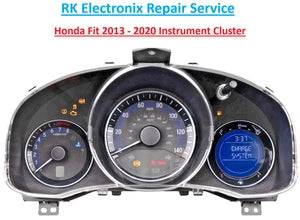 Honda Fit 2013-2020 Instrument Cluster Dashboard speedometer Repair Service