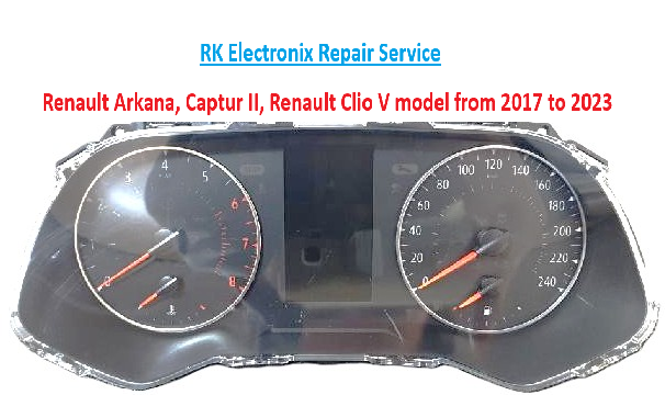 RENAULT TRAFIC Arkana Captur II Clio V instrument cluster REPAIR SERVICE