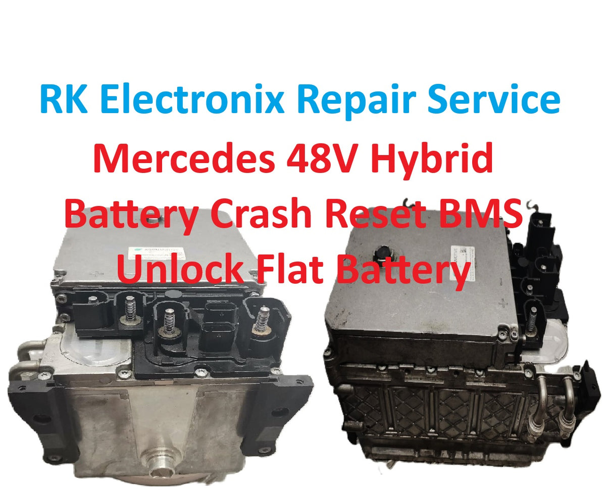 Mercedes 48V Hybrid Battery Crash Reset BMS Repair Service