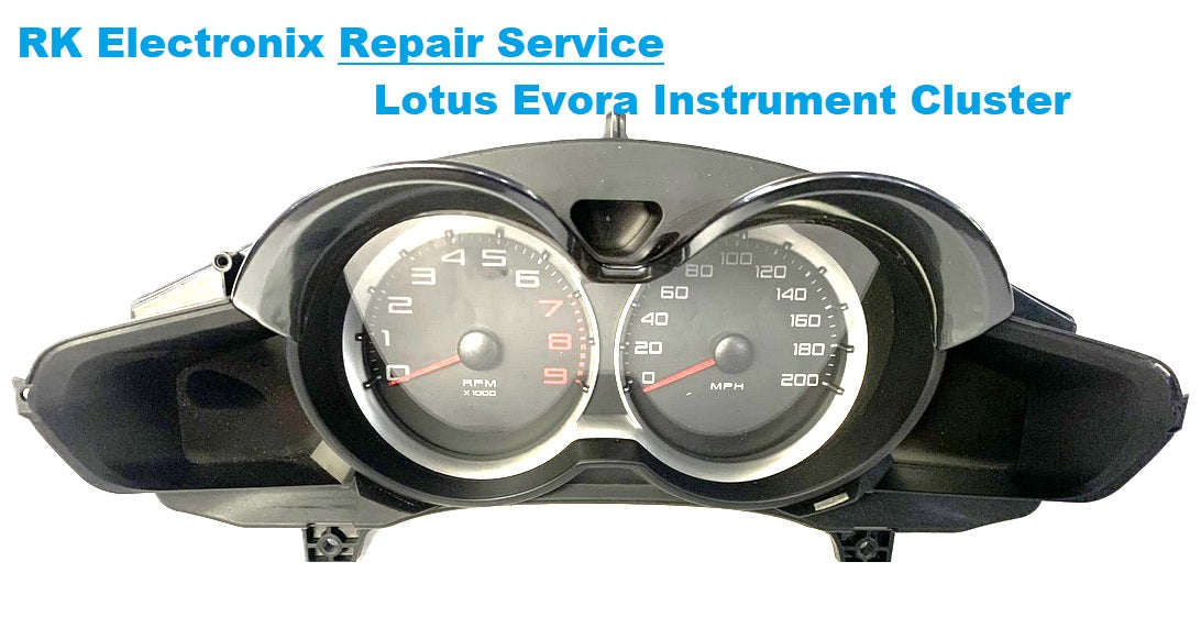 Lotus Evora Instrument Cluster REPAIR SERVICE