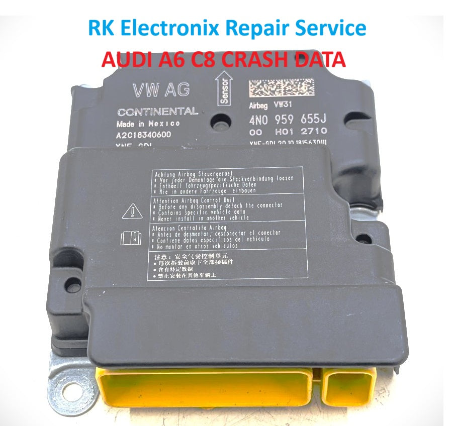 Audi A6 4B C5 Airbag Crash 4N0959655 Data Repair Service