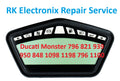 Ducati Monster 796 821 939 950 848 1098 1198 796 1100 Clock Repair Service
