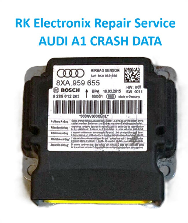 Audi A6 4B C5 Airbag Crash Data 8KD959655 Repair Service