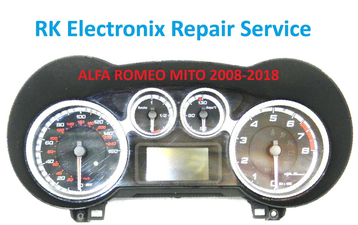 ALFA ROMEO MITO 2008-2018 Instrument Cluster Clock Repair Service
