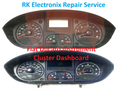 Fiat Ducato Dashboard Clock Instrument cluster Speedometer Repair Service