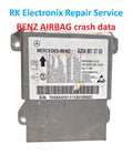 Benz A6 4B C5 Airbag Crash Data A2049013702 Repair Service