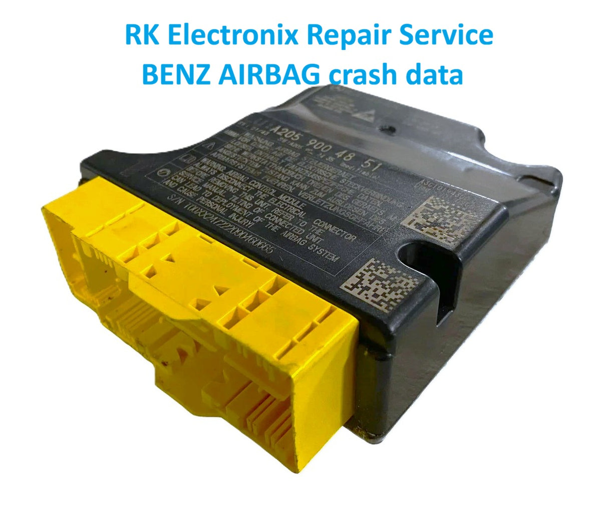 Benz A6 4B C5 Airbag Crash Data A2059004851 Repair Service
