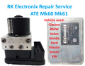 ATE MK60 MK61 BMW Citroen Ford Honda Mazda Suzuki Volvo VW ABS Repair Service