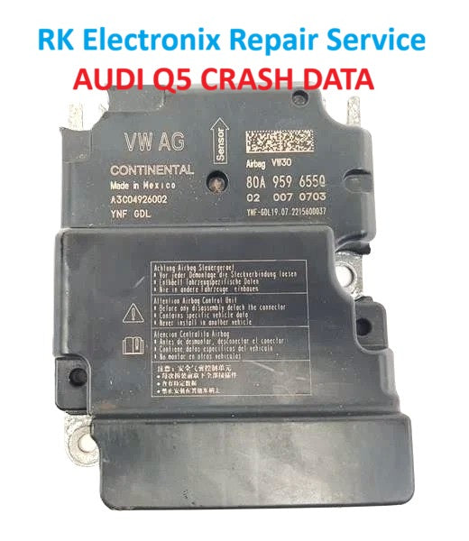 Audi A6 4B C5 Airbag Crash Data 80A959655 Repair Service