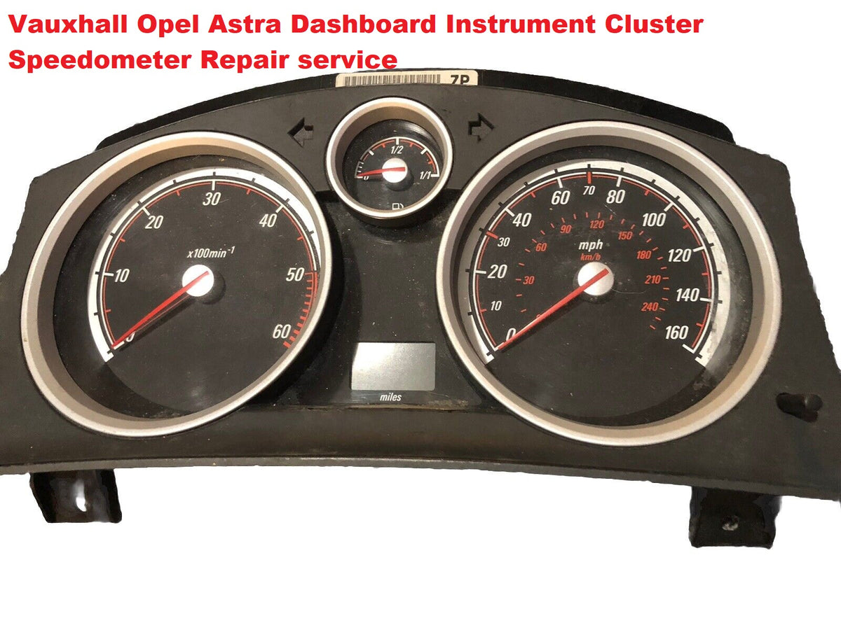 Vauxhall Opel Astra Dashboard Instrument Cluster Speedometer Repair Service