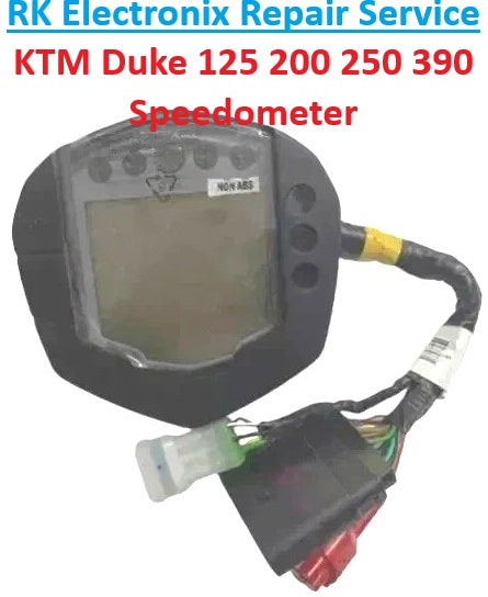 KTM Duke 125 200 250 390 Speedometer clock instrument cluster repair service