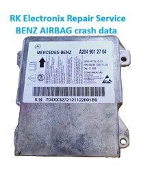Benz A6 4B C5 Airbag Crash Data A2049012704 Repair Service