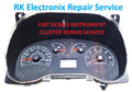 FIAT DOBLO FIORINO INSTRUMENT CLUSTER Speedometer Dashboard REPAIR SERVICE