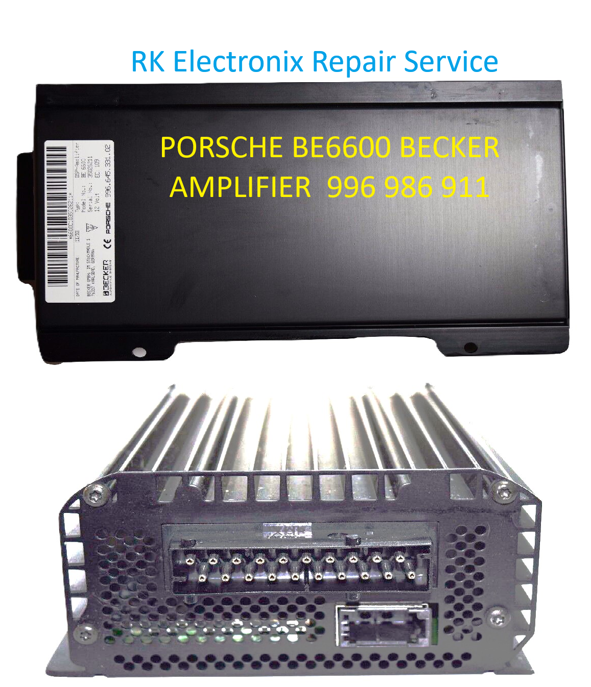 PORSCHE BE6600 BECKER AMPLIFIER AMP 996 986 911 Repair service