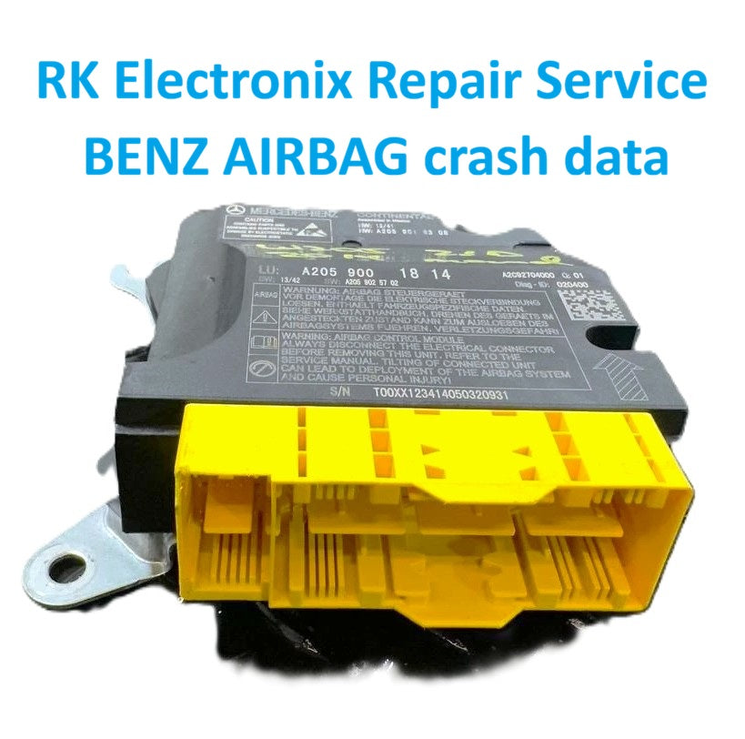 Benz A6 4B C5 Airbag Crash Data A2059001814 Repair Service