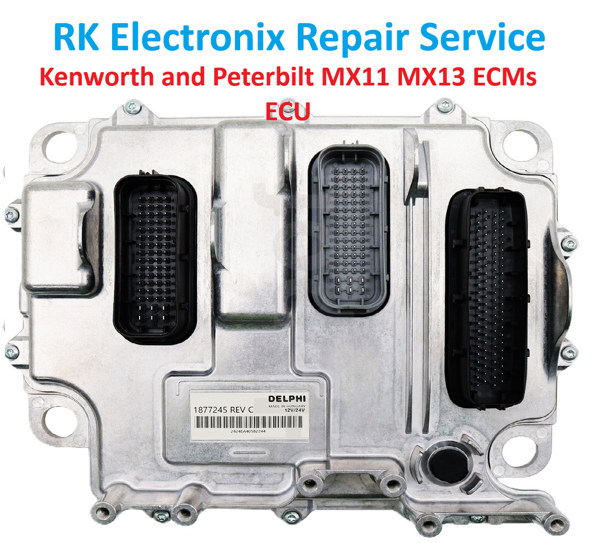 Peterbilt Kenworth MX11 MX13 ECMs ECUs Repair Service