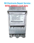 Benz A6 4B C5 Airbag Crash Data A1648205585 Repair Service