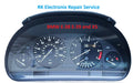 BMW E-38 E-39 and X5 instrument cluster speedometer repair service