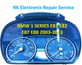 BMW 1 Series E81 E82 E87 E88 2002 to 2013 Instrument Cluster REPAIR Service