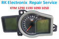 KTM 1290 1190 1090 1050 Dashboard Clock Instrument Cluster Repair Service