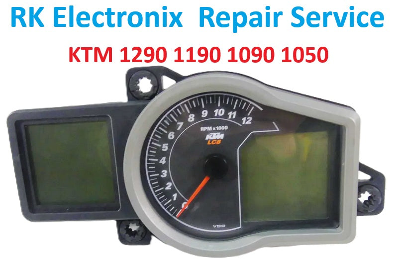 KTM 1290 1190 1090 1050 Dashboard Clock Instrument Cluster Repair Service