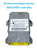 Benz A6 4B C5 Airbag Crash Data A1698204005 Repair Service