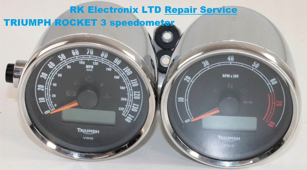 TRIUMPH ROCKET 3 speedometer Repair Service