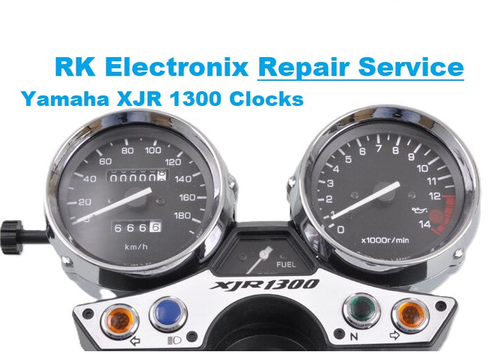 Yamaha XJR 1300 Clocks Speedometer Tachometer Repair Service