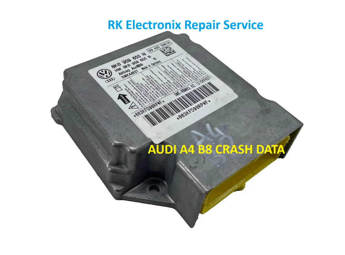 Audi A6 4B C5 Airbag Crash Data 4FD959655 Repair Service