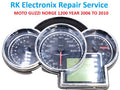 MOTO GUZZI NORGE 1200 YEAR 2006 TO 2010 Clock Instrument Cluster Repair Service