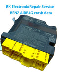 Benz A6 4B C5 Airbag Crash Data A2059006437 Repair Service