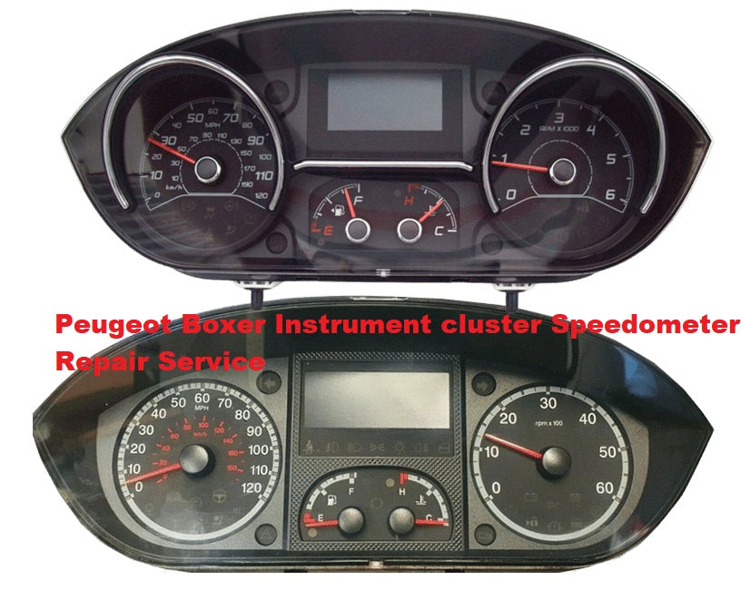 Peugeot Boxer Speedometer dashboard Instrument cluster Repair Service