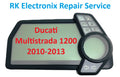 Ducati Multistrada 1200 Speedo 2010-2013 Clock Instrument Cluster Repair Service